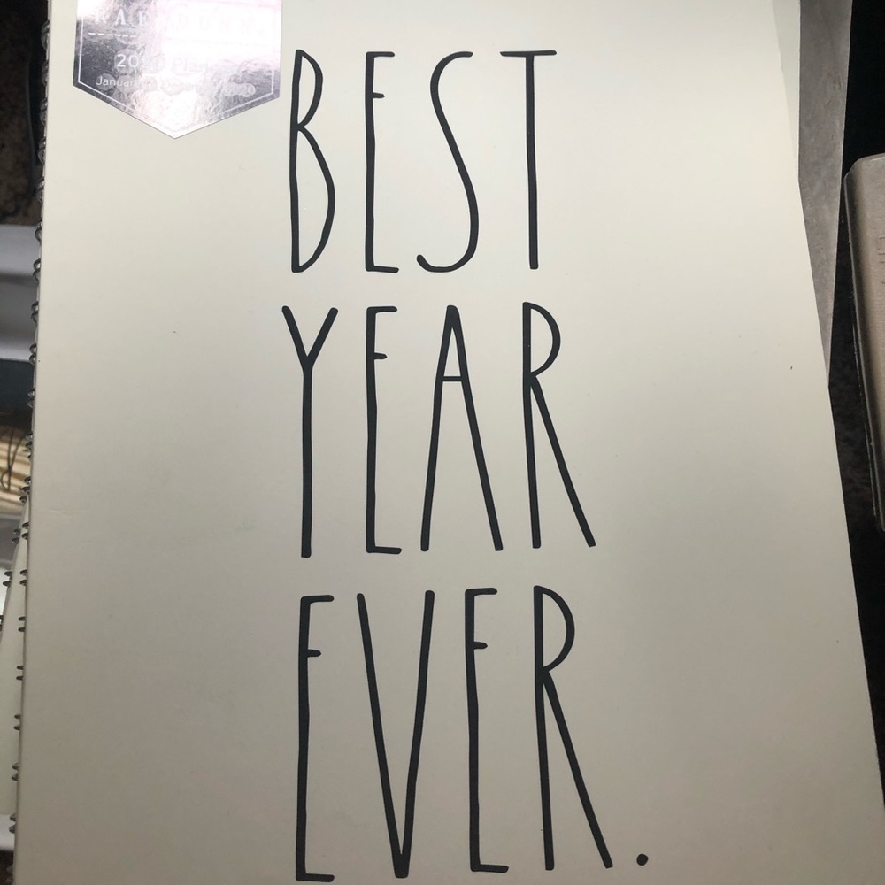New 2020 hard cover planner. Authentic Rae Dunn.